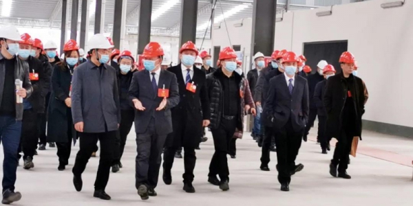 人大代表、政協(xié)委員蒞臨宏量基筑考察調(diào)研！